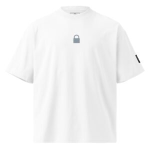 LCC Unisex organic oversized high neck t-shirt
